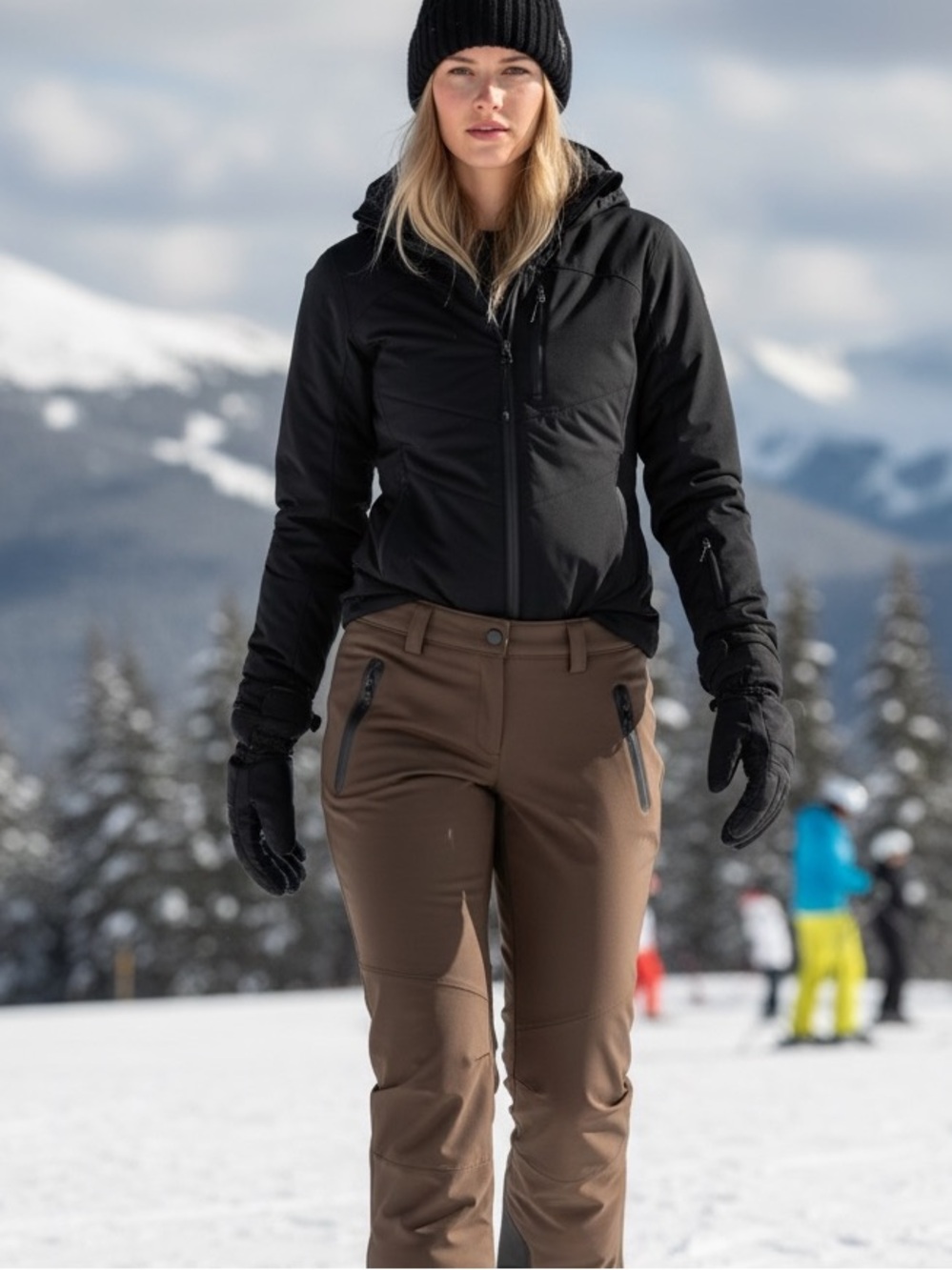 Polar Edge Snow Pants Ski Pants Winter Sports Windbreaker Sledding Hiking